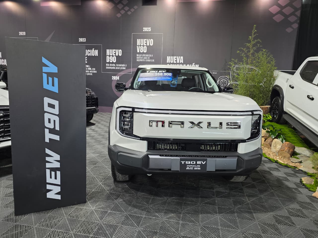 Maxus refuerza su oferta de pickups caracterizadas por su lujo y tecnología a precios competitivos en Expomóvil 2026